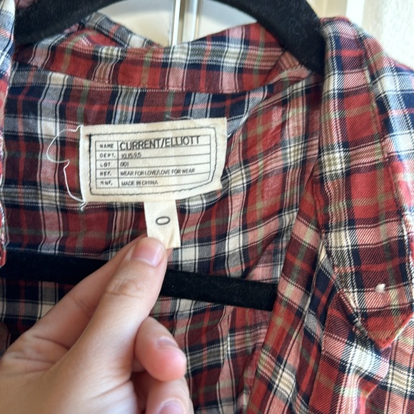 Current/Elliot Plaid Button-Up Shirt! 💥 - Picture 2 of 4